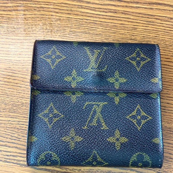 Louis Vuitton Wallet M61654 Portefeuille Elise Brown Monogram (AUTHENTIC) - Picture 2 of 15